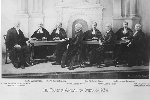The Court of Appeal for Ontario 1934 - Tahir Ashraf in Court of Appeal on UK / EU Law State Immunity Case