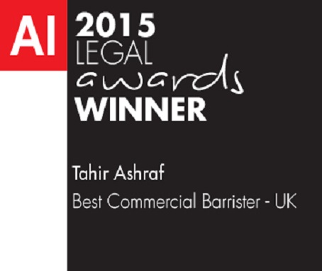 Best Commercial Barrister UK 2015 | Tahir Ashraf Barrister for Business ...